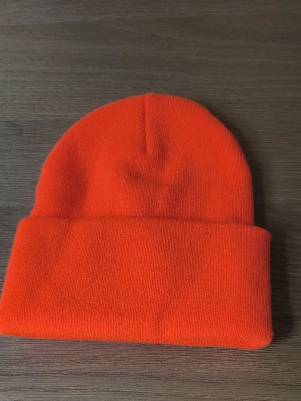 Orangetheory Fitness Beanie Hat Orange Port & Company CP90 Splat Logo Knit Cap